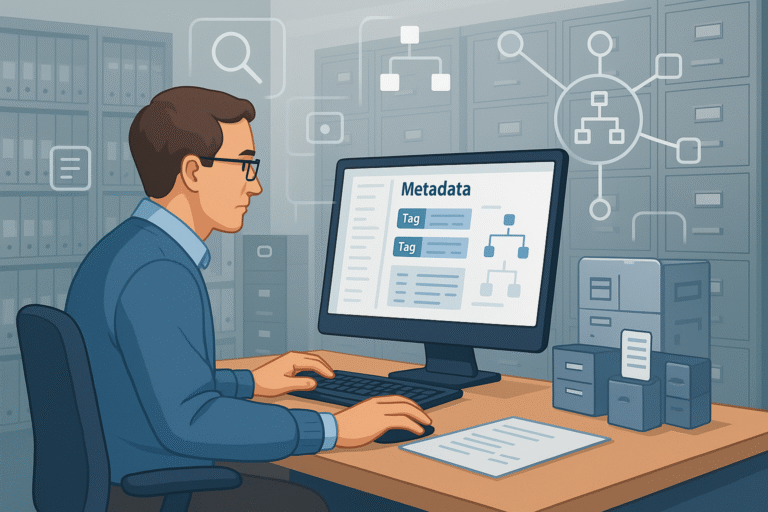 Управление метаданными в архивах: стандарты, таксономия и поиск