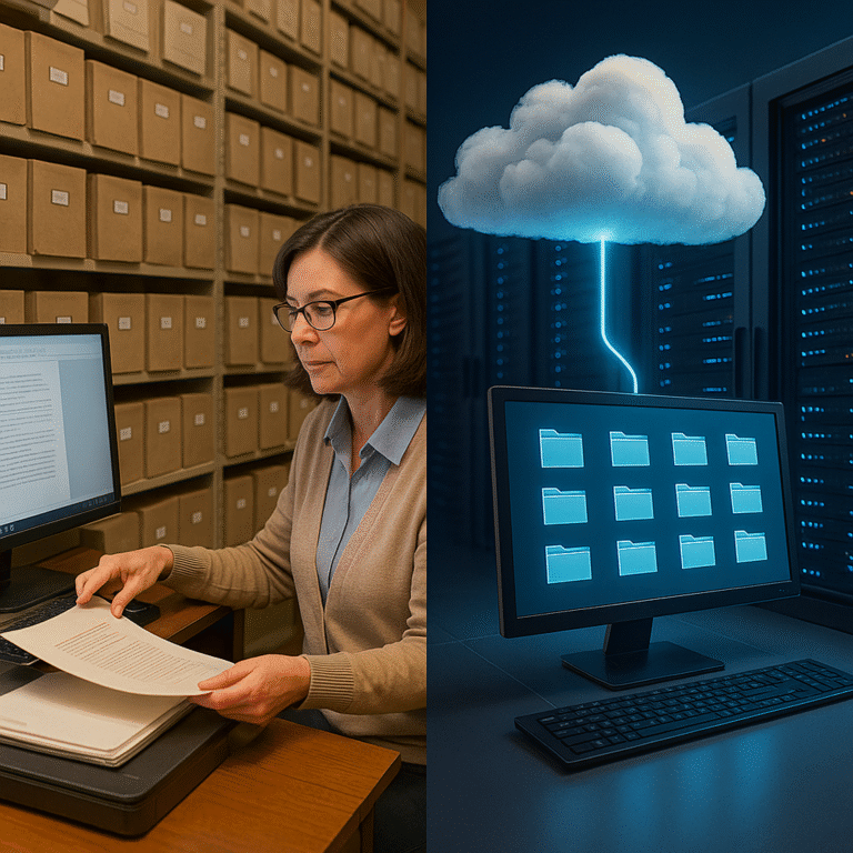 Цифровая трансформация архивного дела: от бумажных дел к электронным хранилищам