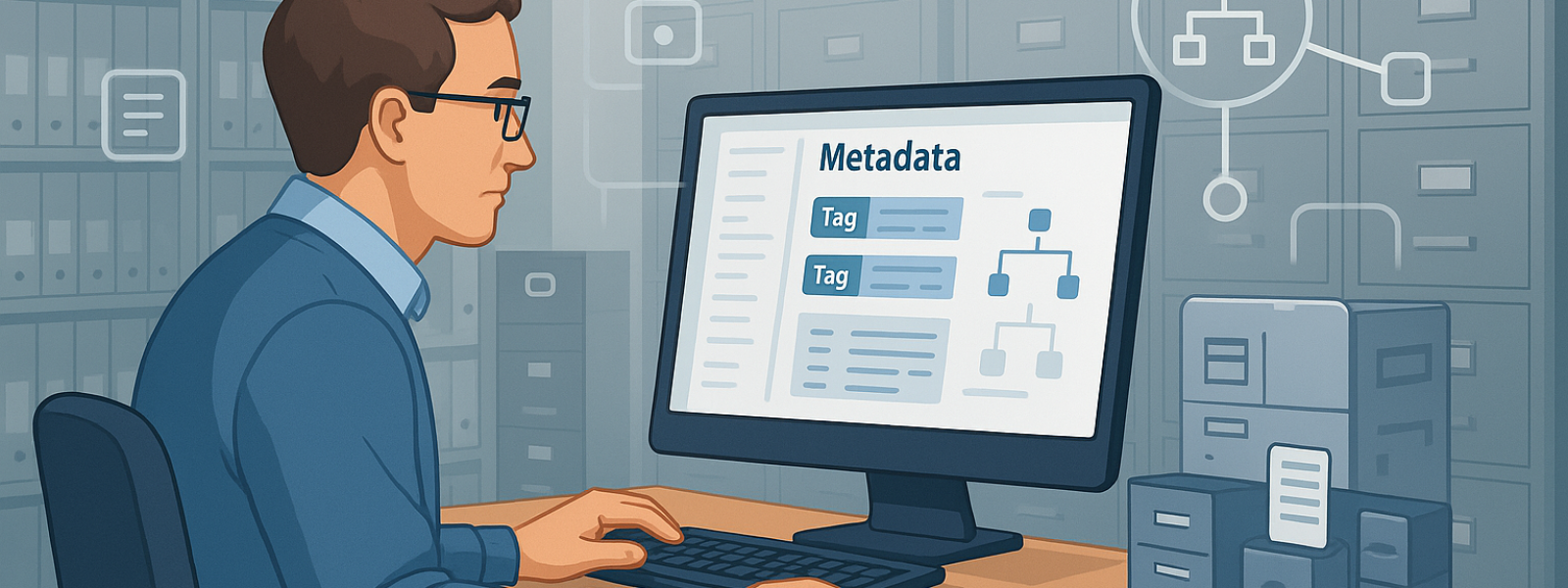 Управление метаданными в архивах: стандарты, таксономия и поиск